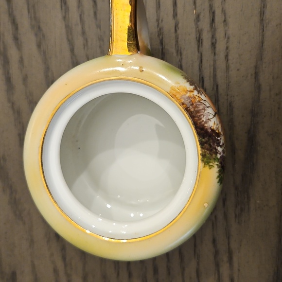 Noritake Multicolor Mustard Pot with Gold Accents VINTAGE - Picture 7 of 15